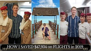 How I saved $47,934 On Flights In 1 Year... 🛫🌎💰