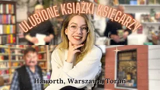 Ulubione książki księgarzy ♥️📚 HAWORTH, TORUŃ, WARSZAWA