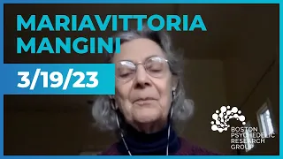 BPRG - 3/19/23 - Conversation with Mariavittoria (Maria) Mangini