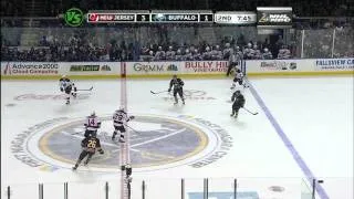 Ilya Kovalchuk hit on Tyler Myers - 11-16-2011