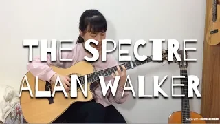 Alan Walker - The Spectre - Fingerstyle Guitar - Quynh Shin - Arr. Sean Song (1st time)