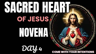 Day 4 NOVENA TO THE SACRED HEART OF JESUS 2024 || Novena for Feast of the Sacred Heart of Jesus 2024