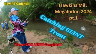 These TROUT Are MASSIVE! (She Caught Her New PB TROUT!!!)(INSANE VIEWER CHALLENGE)