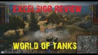 WOT Excelsior Premium Tier 5 British Heavy Tank Review