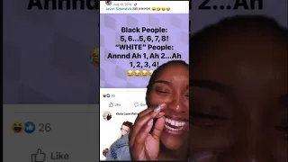 I love our differences 😂😂😅 #blackpeople #ytppl #reactionvids #funnycomments