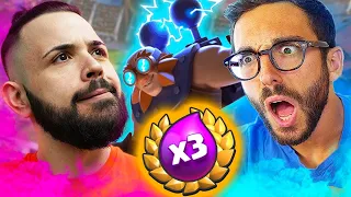 3 Giganti Elettrici Vs Murry... vi lascio Immaginare 😂 elisir x3 - CLASH ROYALE