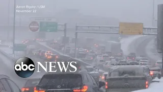 Storms hit during one of the busiest travel weeks of the year