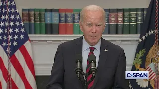 President Biden Reacts to New GOP Speaker Race