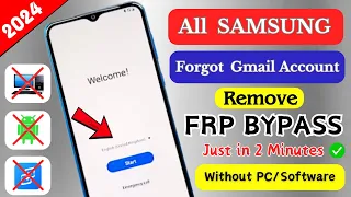 Finally Without PC🔥Samsung Frp Bypass 2024 | All Android 12/13 Remove Google Account Bypass/Unlock