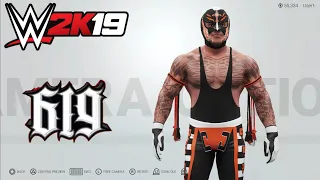 WWE 2K19 ps4/xbox one Rey Mysterio caw