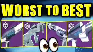 WORST to BEST Prophecy Dungeon Weapons! - Destiny 2: Season of the Lost
