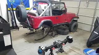 8.8 Axle Swap into a Jeep Wrangler YJ