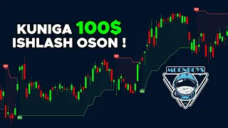 Trader uchun kuniga 100$ va undan kop pul ishlash oson !!!  | MoonBoysUZ