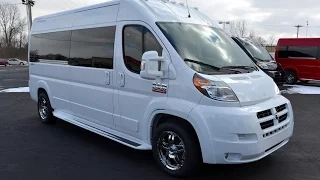 2016 Ram ProMaster 9 Passenger High-Top Conversion Van By Sherry Vans Walkthrough | 27413T