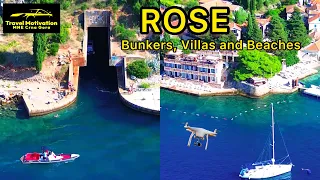 ROSE, bunkeri, vile i plaže, Septembar 2023 - ROSE, Bunkers, Villas and Beaches [4K Aerial View]