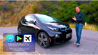2017 BMW i3 BEV 33 KWh / 94 Ah BIG BATTERY with Range Extender TECH REVIEW (1 of 2)