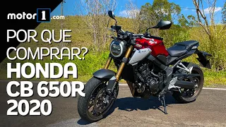 Por que comprar? Nova Honda CB 650R 2020