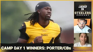 Steelers' Joey Porter Jr. Shines on 1st Day of Training Camp | DeMarvin Leal & Defensive Flexibility