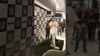 WWE Superstar Finn Balor Fan Meeting in Singapore Day 1 at Orchard Gateway