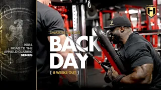 Samson Dauda Back Day | 8 Weeks Out | 2024 Arnold Classic Series | HOSSTILE