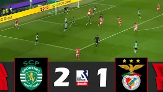 Sporting CP vs. SL Benfica [2-1] | Liga Portugal Betclic 2023/24 | Match Highlights!