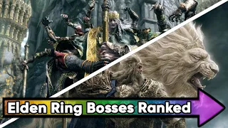 My Ranking of Elden Ring (major) Bosses from Worst to Best