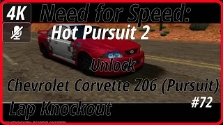 4K [3840x2160 PS2] NFSHP2 (2002) #72 ✓ Lap Knockout to Unlock Chevrolet Corvette Z06 (Pursuit)