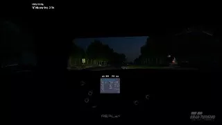 GranTurismo Sport: Mercedes AMG GT GT3 at night nurburgring 24HR layout