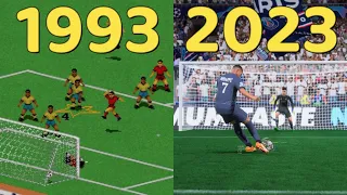 Evolution of FIFA Games