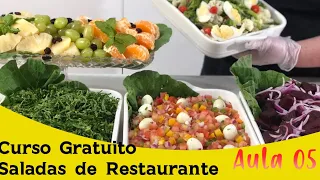 COMO SER UMA SALADEIRA PROFISSIONAL DE RESTAURANTE - AULA 05