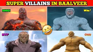 Funniest Villains Of Baalveer | Super Villain के सस्ते Version 😅