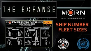 THE EXPANSE NAVY FLEET SIZES & SHIP NUMBERS