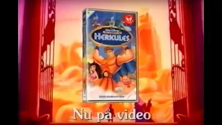 Herkules Disney VHS   TV3 reklam  30 Aug 1998