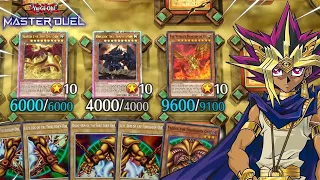 1 CARD COMBO SUMMON ALL EGYPTIAN GODS AND EXODIA IN ONE TURN IN YUGIOH MASTER DUEL