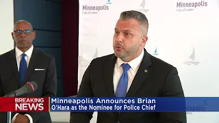 Mayor Frey names Brian O'Hara as nominee for Minneapolis police chief