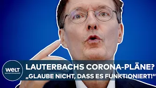 LAUTERBACHS NEUE CORONA-PLÄNE: Maskenpflicht in Restaurants? "Glaube nicht, dass es funktioniert"