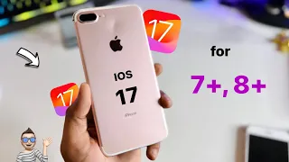 IOS 17 update for iPhone 8+, 7+ | How to update iPhone 8plus on ios 17