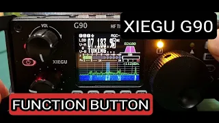 XIEGU G90 Function Button -Firmware 1.79 2023