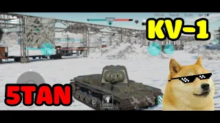 5Tan - KV-1 ( ZiS-5 ) - War Thunder Mobile