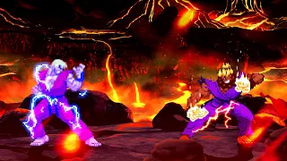 FIRE KEN VS FIRE GOD AKUMA!