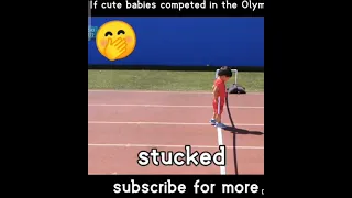 If cute baby completed in the Olympics Tokyo Olympic #shorts