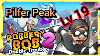 Robbery Bob 2 Pilfer Peak Level 19 Walkthrough