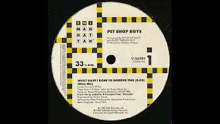 Pet Shop Boys With Dusty Springfield - What Have I Done To Deserve This (Disco Mix)