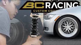 How to Install BC Coilovers in ~8 minutes | BMW 335i DIY