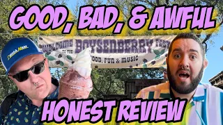 Knott's Berry Farm BOYSENBERRY Festival 2024 - The GOOD, BAD & AWFUL | OUR HONEST REVIEW!!!