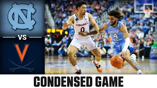 North Carolina vs. Virginia Condensed Game | 2023 New York Life ACC Men’s Basketball Tournament