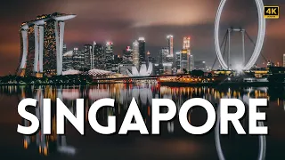 Singapore in 4K ULTRA HD 60 FPS CINEMATIC VIDEO using GOOGLE EARTH STUDIO #singapore #4kvideo