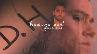 leaving a mark; stiles & derek