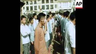 SYND 8-7-70 VIETCONG PRISONERS RELEASED BY SOUTH VIETNAM