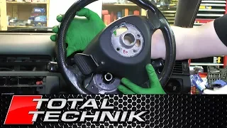 How to Remove Steering Wheel - Audi A6 S6 RS6 - C5 - 1997-2005 - TOTAL TECHNIK